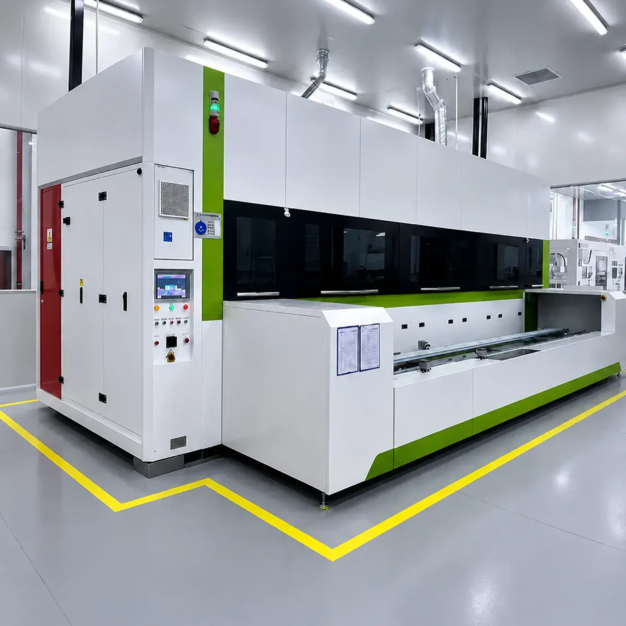Automated solution integrating welding, cutting, inspection and packaging